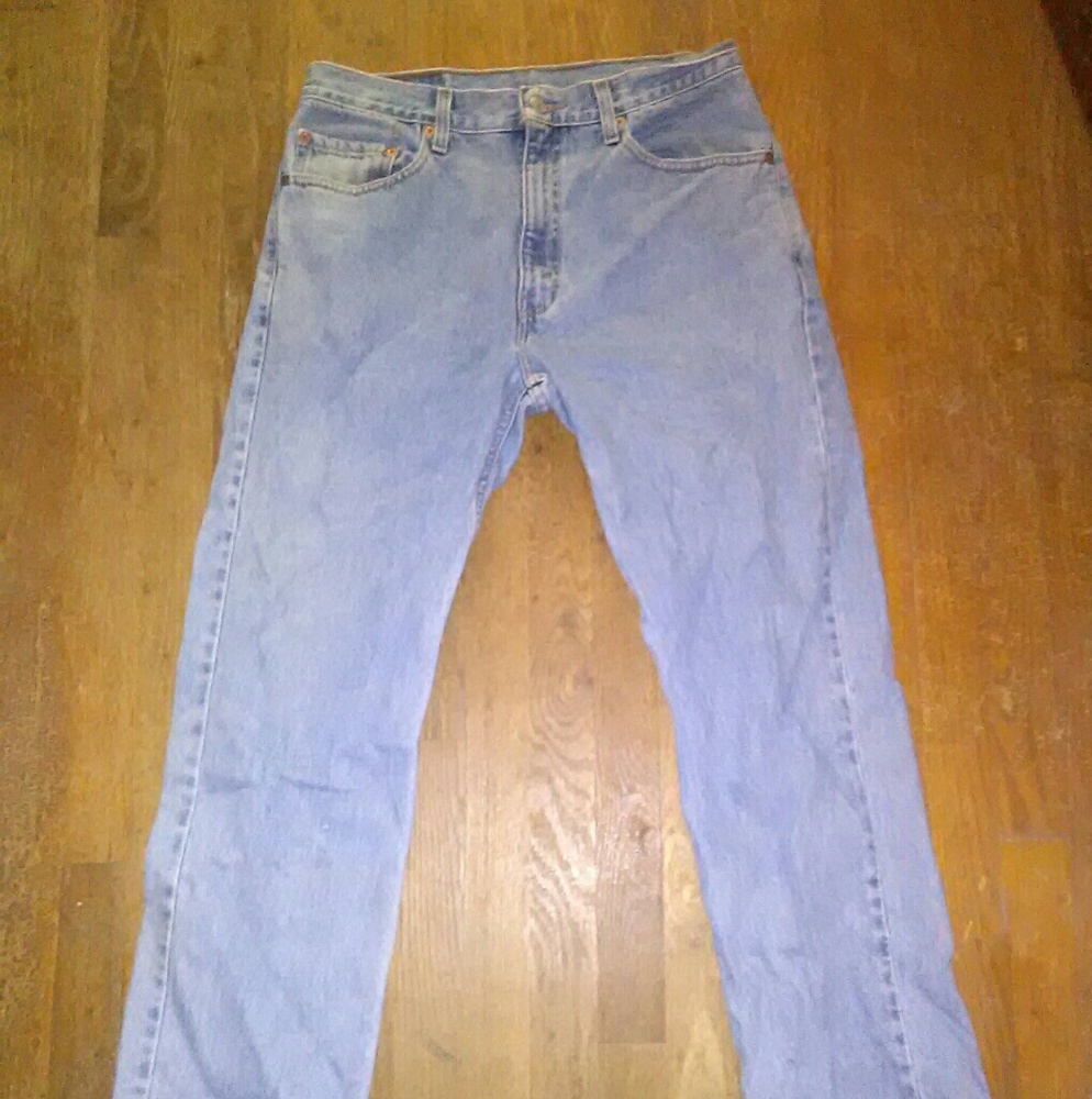 Slightly Worn Blue Jeans...